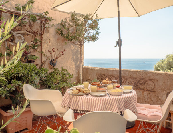 Terrace | Residence les sources | Sea view