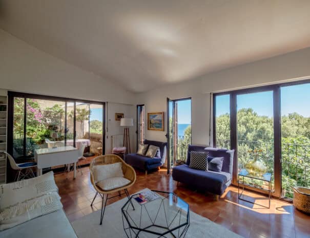 living room terrace | Residence les sources
